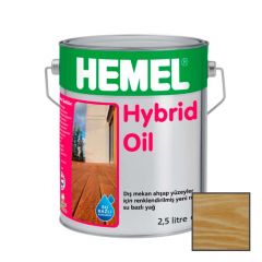 Пигментированное гибридное масло на водной основе Hemel Hybrid Oil 3811H Натуральный 2,5 л