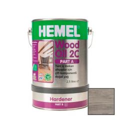 Масло для дерева двухкомпонентное Hemel Wood Oil 2C 3516H Серо-голубой А (2,5 л) + B (0,5 л) 3 л