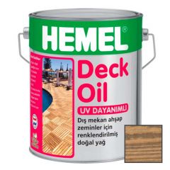 Масло для террас Hemel Deck Oil матовый 3119Н Орех 0,18 л