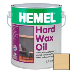 Масло с твердым воском Hemel Hardwax Oil матовый 3012Н Песочный 2,5 л