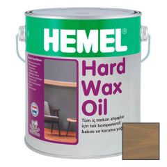 Масло с твердым воском Hemel Hardwax Oil матовый 3013Н Хаки 0,18 л