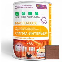 Масло-воск Сигма Колор (Sigma Color) Сигма-интерьер 009 Палисандр 0,5 л.