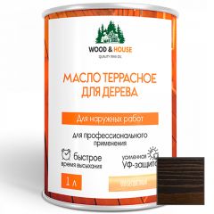 Масло террасное для дерева Wood House (Вуд Хаус) 012 Венге 3 л.