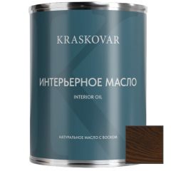 Масло для интерьера Kraskovar (Красковар) Deco Oil Interior Брауни 0,75 л, 1900002227