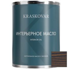 Масло для интерьера Kraskovar (Красковар) Deco Oil Interior Антрацит 0,75 л, 1900002230