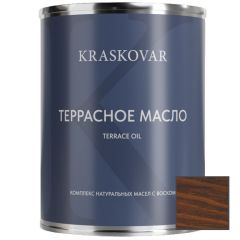 Масло для террас Kraskovar (Красковар) Deco Oil Terrace Сандал 0,75 л, 1900002206