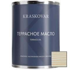 Масло для террас Kraskovar (Красковар) Deco Oil Terrace Тиффани 0,75 л, 1900002205