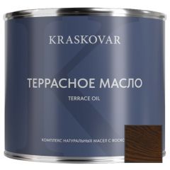 Масло для террас Kraskovar (Красковар) Deco Oil Terrace Брауни 2,2 л, 1900002204