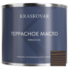 Масло для террас Kraskovar (Красковар) Deco Oil Terrace Антрацит 2,2 л, 1900002210
