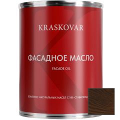 Масло для фасада Kraskovar (Красковар) Deco Oil Fasade Брауни 0,75 л, 1900002219