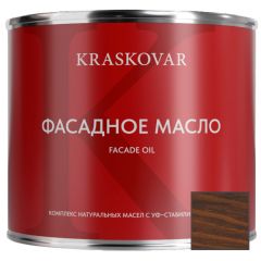 Масло для фасада Kraskovar (Красковар) Deco Oil Fasade Сандал 2,2 л, 1900002225
