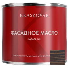 Масло для фасада Kraskovar (Красковар) Deco Oil Fasade Антрацит 2,2 л, 1900002226