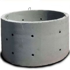Кольцо ж/б стеновое КС 20-9 с отверстиями под сливную яму 2200x2000x890 мм