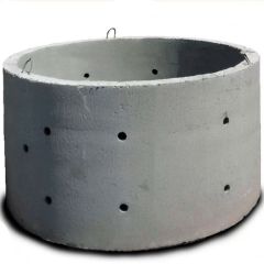 Кольцо ж/б стеновое КС15.9 1680х1500х890 мм с отверстиями под сливную яму