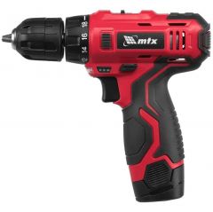 Аккумуляторная дрель-шуруповерт MTX (МТИКС) MCDL-12-02P Li-Ion 12 В 2 Акб (26181)