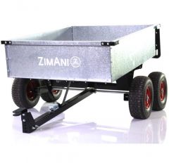 Прицеп ZimAni (ЗимАни) Stainless steel 500 4WD для садового трактора (GT410.4)