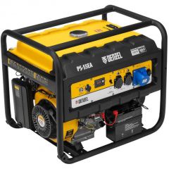 Генератор бензиновый Denzel (Дензель) PS 55 EA 5.5 кВт, коннектор автоматики, электростартер (946874)