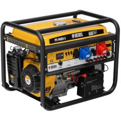 Генератор бензиновый Denzel (Дензель) PS 90 ED-3 9.0 кВт, переключение режима, электростартер (946944)