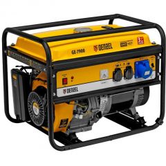 Генератор бензиновый Denzel (Дензель) GE 7900 6.5 кВт, ручной пуск (94638)