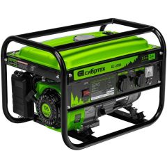 Генератор бензиновый СибрТех (Sibrteh) БС-2500, 2.2 кВт, четырехтактный, ручной стартер (94542)