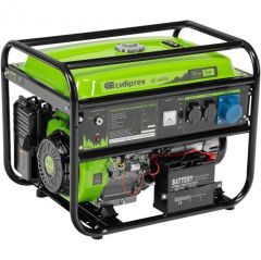 Генератор бензиновый СибрТех (Sibrteh) БС-6500Э, 5.5 кВт, четырехтактный, электростартер (94548)