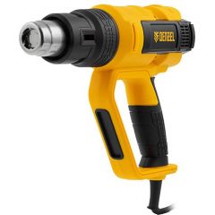 Технический фен Denzel (Дензель) HG-2000E, 2000 Вт, 2 режима, LCD дисплей (28007)