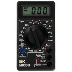 Мультиметр цифровой ИЭК Universal M830B IEK TMD-2B-830
