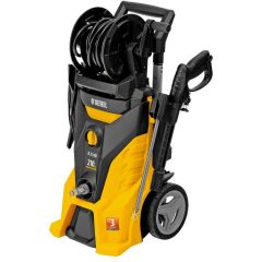 Мойка высокого давления Denzel (Дензель) R-210iD, 2600 Вт, 210 бар, 8.0 л/мин, асинхронный двигатель, барабан (58237)