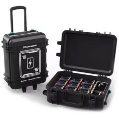 Кейс Light-Techno (Лайт Техно) с 9 аккумуляторами - Зарядное устройство TKC-9-54