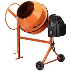 Бетоносмеситель СибрТех (Sibrteh) БСН-160П 500 Вт полиамидный венец (95517)