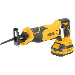 Пила сабельная аккумуляторная Denzel (Дензель) RS-180 Li-Ion 20 В (28801)
