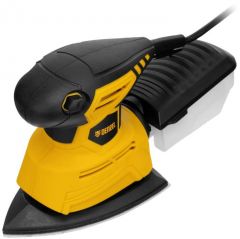 Машина плоскошлифовальная вибрационная 2 в 1 Denzel (Дензель) VDS-2 130 Вт (27614)
