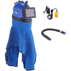 Шлем оператора Master blast (Мастер бласт) защитный c лампой HPOL