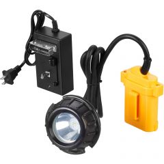 Фонарь пескоструйщика Master blast (Мастер бласт) светодиоднный для шлема 3,7 В с аккумулятором и зарядным устройством MBLLH