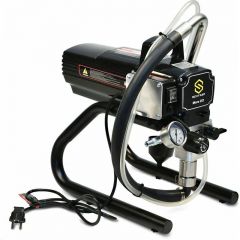 Окрасочный аппарат Schtaer (Штаер) Mars 20 комплектация: аппарат, безвоздушный краскопульт, сопло 517, шланг 15 метров, удочка.
