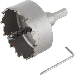 Коронка Fit (Фит) кольцевая с карбидными вставками Профи (для отверстий в нержавеющей стали) 64 мм 36853