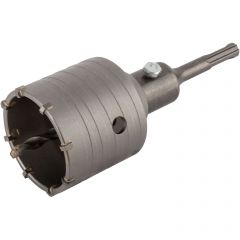 Коронка Fit (Фит) кольцевая по бетону, хвостовик 110 мм в сборе, 65 мм 33444