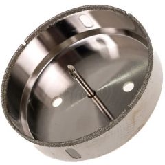 Коронка VertexTools (Вертекстулс) по стеклу и керамике с центрирующим сверлом 55х55 мм 336-55-55