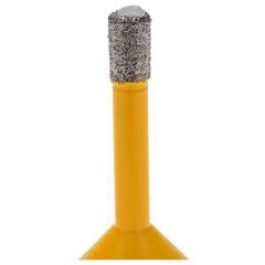 Коронка алмазная профессиональная по керамограниту и железобетону М14 вакуумное спекание 6мм для УШМ Kranz KR-92-1001