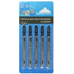 Полотно для электролобзика VertexTools (Вертекстулс) 5 шт T101BR
