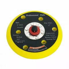 Опора для шлифовальной машинки Schtaer (Штаер) 5pad-6H-Sticked-soft 125 мм, 6 отверстий