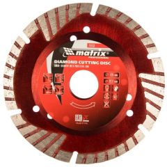 Диск алмазный отрезной Matrix 125х22,2 мм (73153)