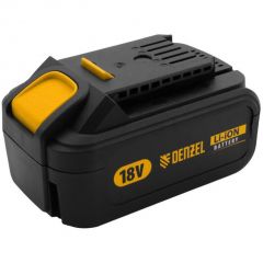 Батарея аккумуляторная Denzel (Дензель) IB-18-4.0, Li-Ion, 18 В, 4.0 А/ч (28434)