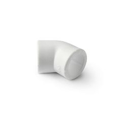 Угольник полипропиленовый 45 градусов Pro Aqua (Про Аква) PP-R Белая, D 20 мм PA13508P