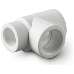 Тройник полипропиленовый переходной Pro Aqua (Про Аква) PP-R Белая, D 32х20х25 мм PA14531P