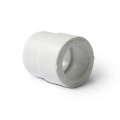 Муфта полипропиленовая переходная, наружная/внутренняя Pro Aqua (Про Аква) PP-R Белая, D 25 х 20 мм PA12512P