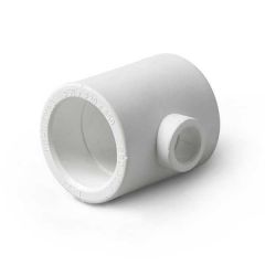 Тройник полипропиленовый переходной Pro Aqua (Про Аква) PP-R Белая, D 63х20х63 мм PA14560P