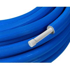 Труба Uni-Fitt (Ун-Фтт) предизолированная PE-RT/Al/PE-RT 20 х 2.0 / 6 мм синяя мм, бухта 50 м, 1 м.п. 553B2005