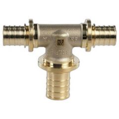 Тройник Rehau (Рехау) с увеличенным боковым проходом для труб из сшитого полиэтилена аксиальный 20-25-20 мм MX (11081041001)