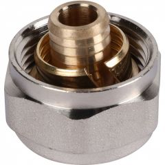 Фитинг компрессионный Rommer (Роммер) для труб PEX 16х2,0х3/4 (RFC-1020-001620)